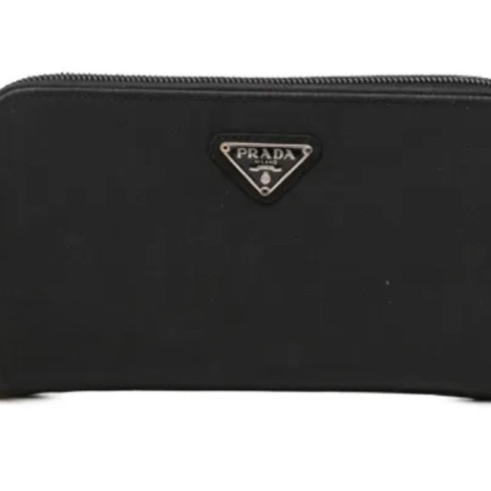 Prada Tessuto Zip Around long wallet